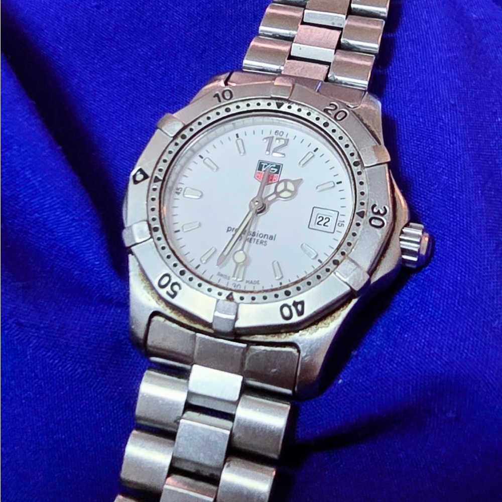 TAG Heuer Pro 2000 WK1311l Women’s watch 100% AUTHENTIC GUC - Picture 2 of 12